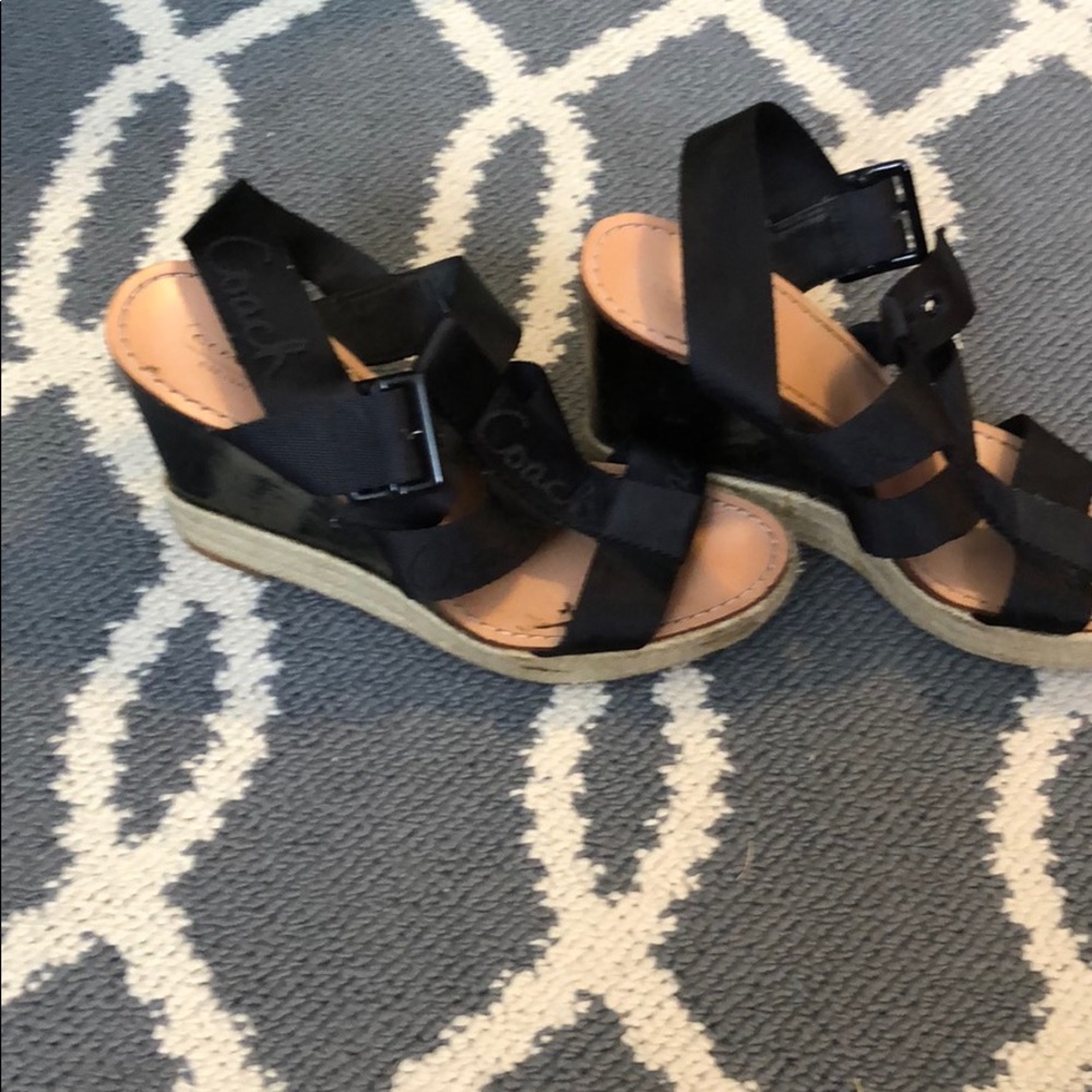Coach wedges